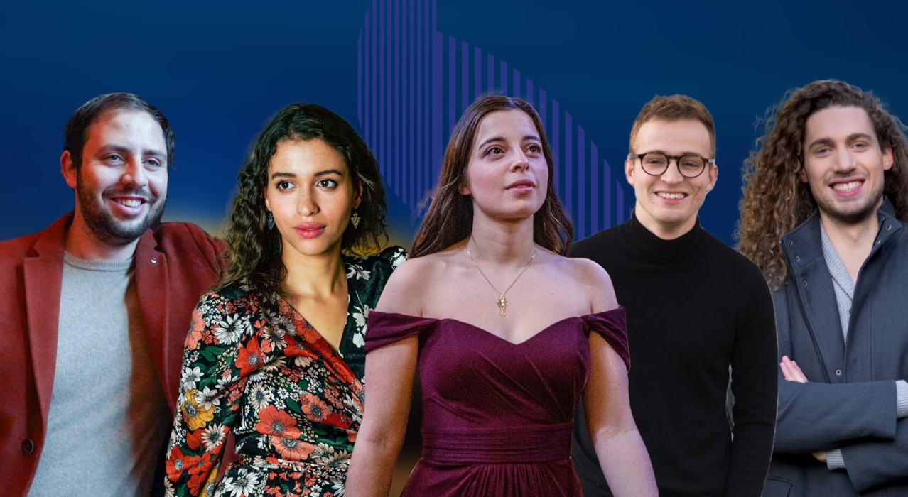 Concert mai saison de la voix de gordes 2023 Rachel Duckett Soprano - Leontine Zimmerlin Mezzo-soprano - Antonin Rondepierre Tenor, Aymeric Biesemans Baryton- Mathieu Gourlet Basse