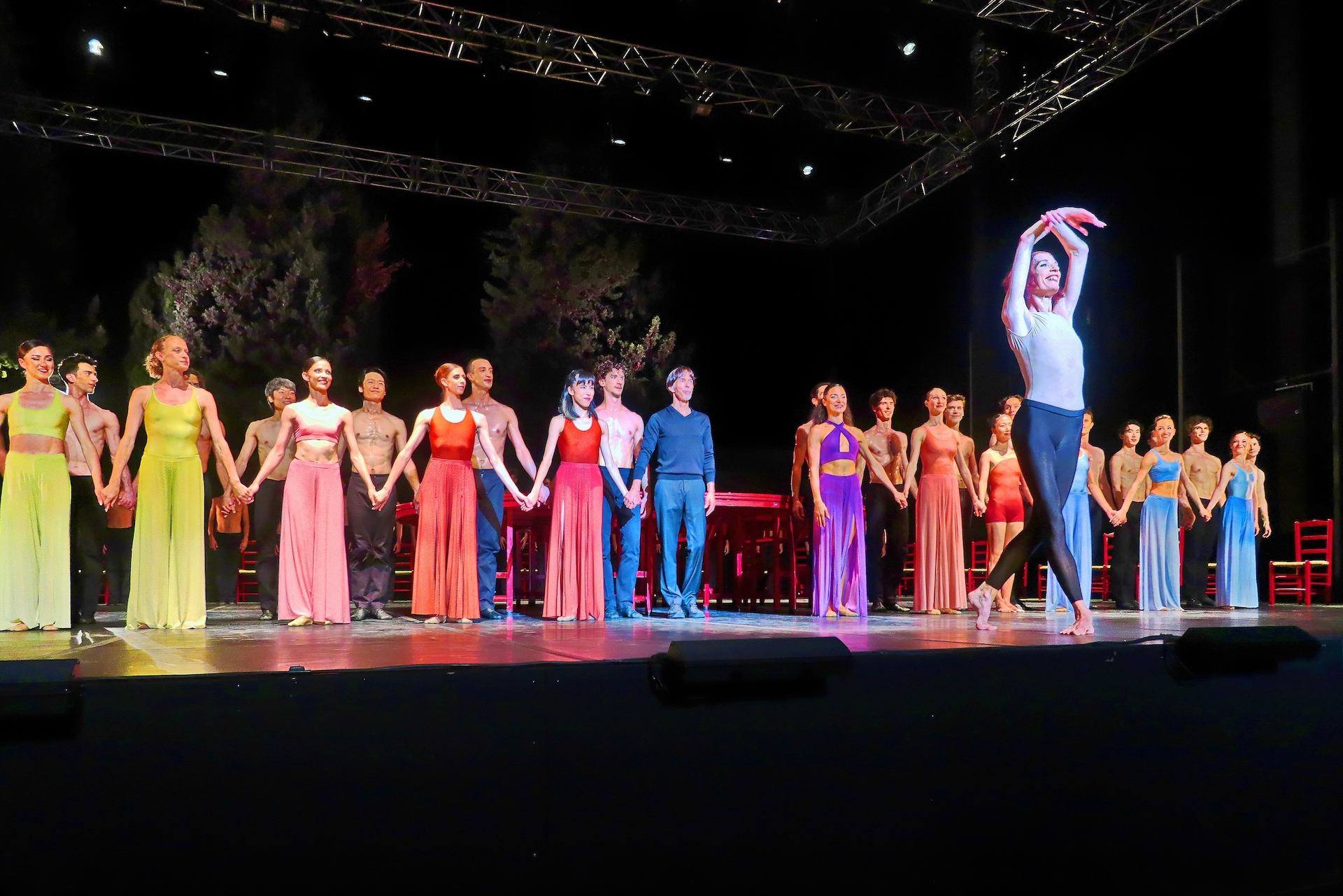 Danseurs du ballet bejart lausanne vaison danses 2023 - elisabet Ros