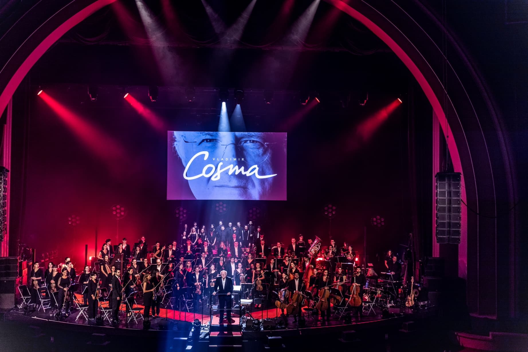 Vladimir Cosma chef orchestre - compositeur musique de films