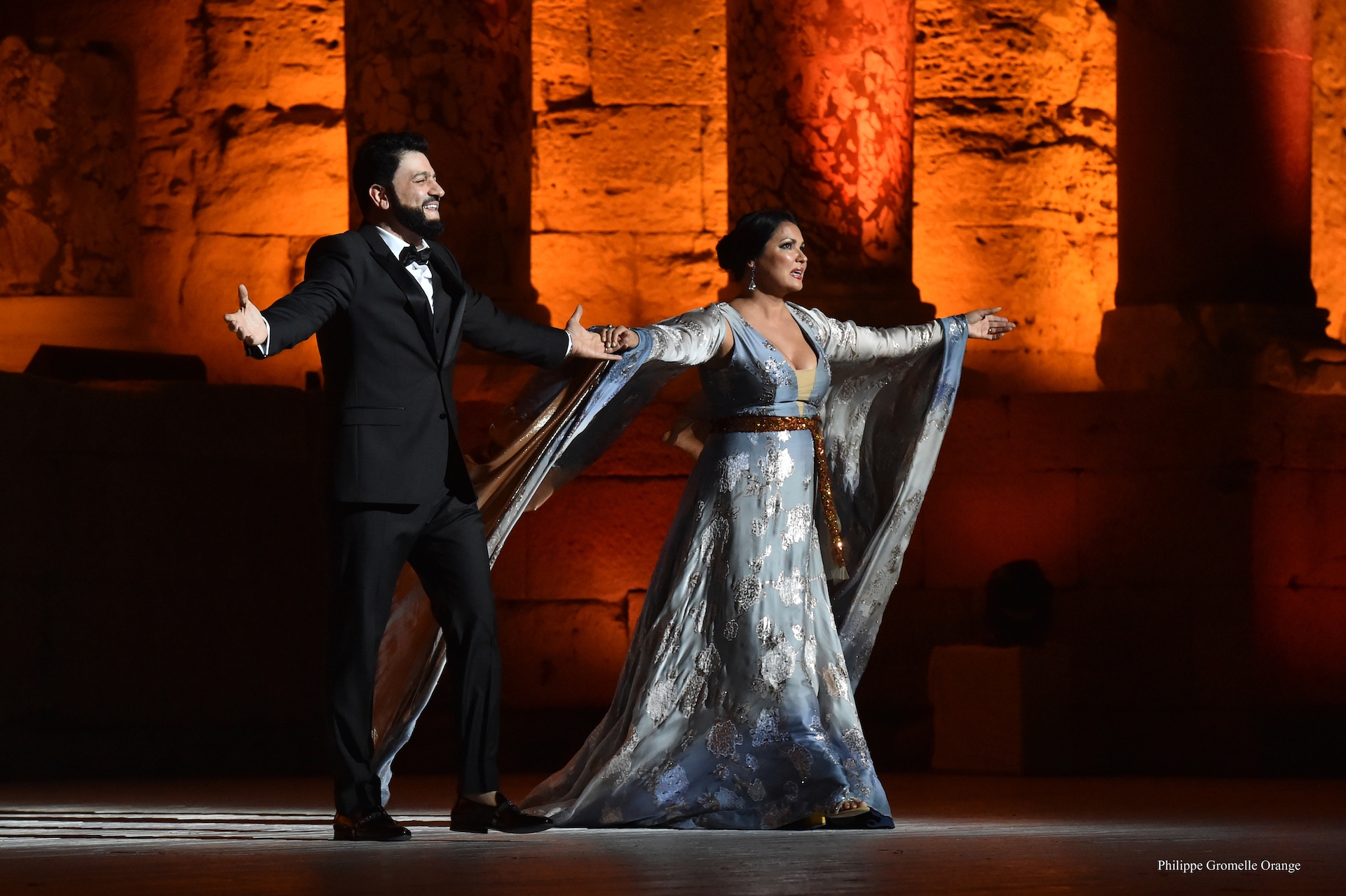 Anna Netrebko et Yusif Eyvazov gala verdi choregies orange