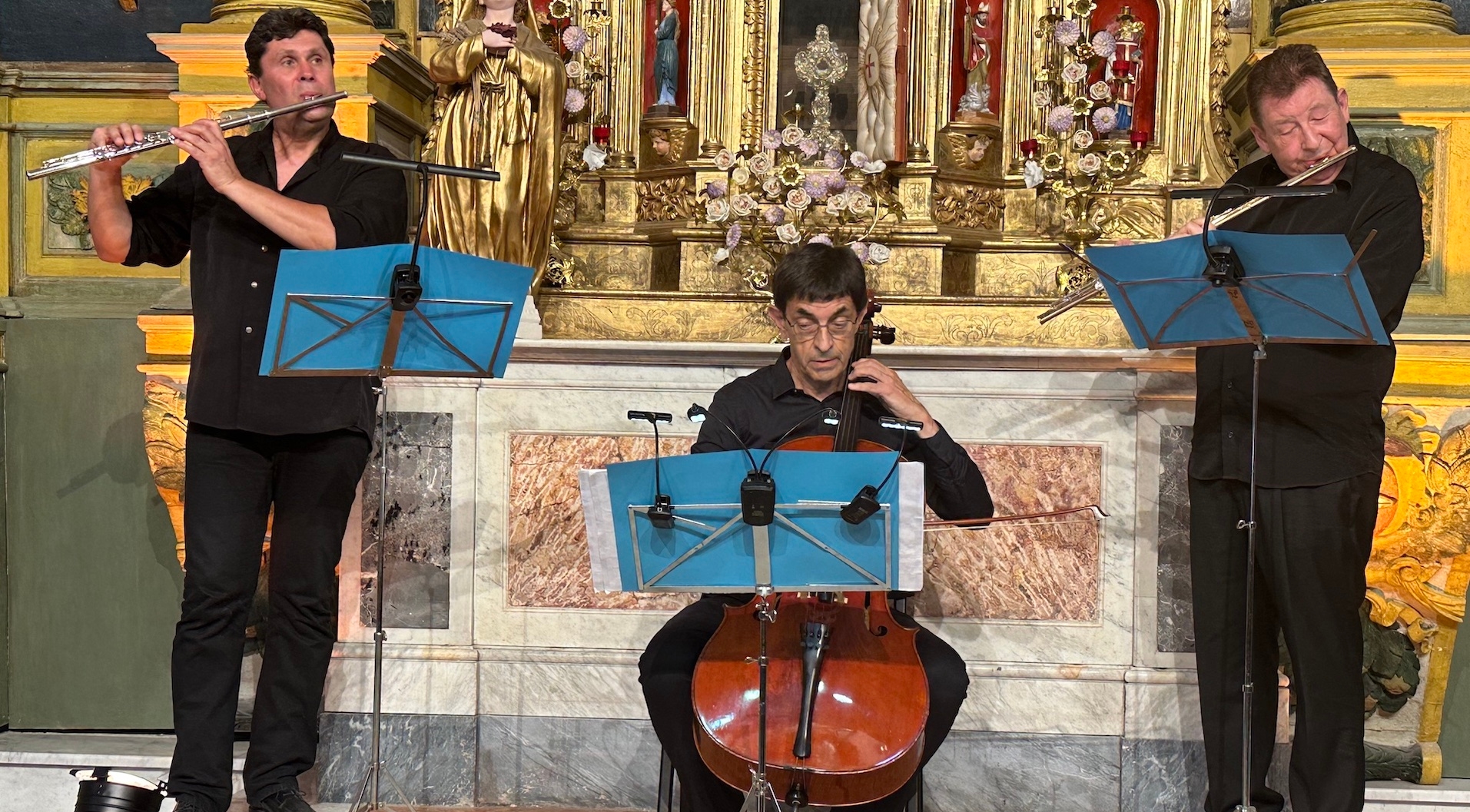 Festival Art sacre antibes 2023 - Philippe Depetris Flute - Vincent LUCAS - Philippe CAUCHEFER