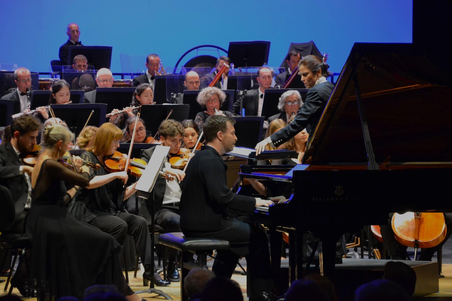 David Kadouch Debora Waldman concert 2023 orchestre avignon au crepuscule