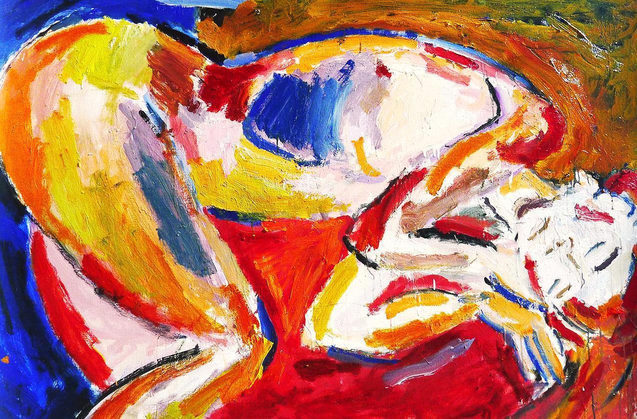 Soul Paintings Tolkyn Sakbayeva exposition Roussillon Janvier 2024