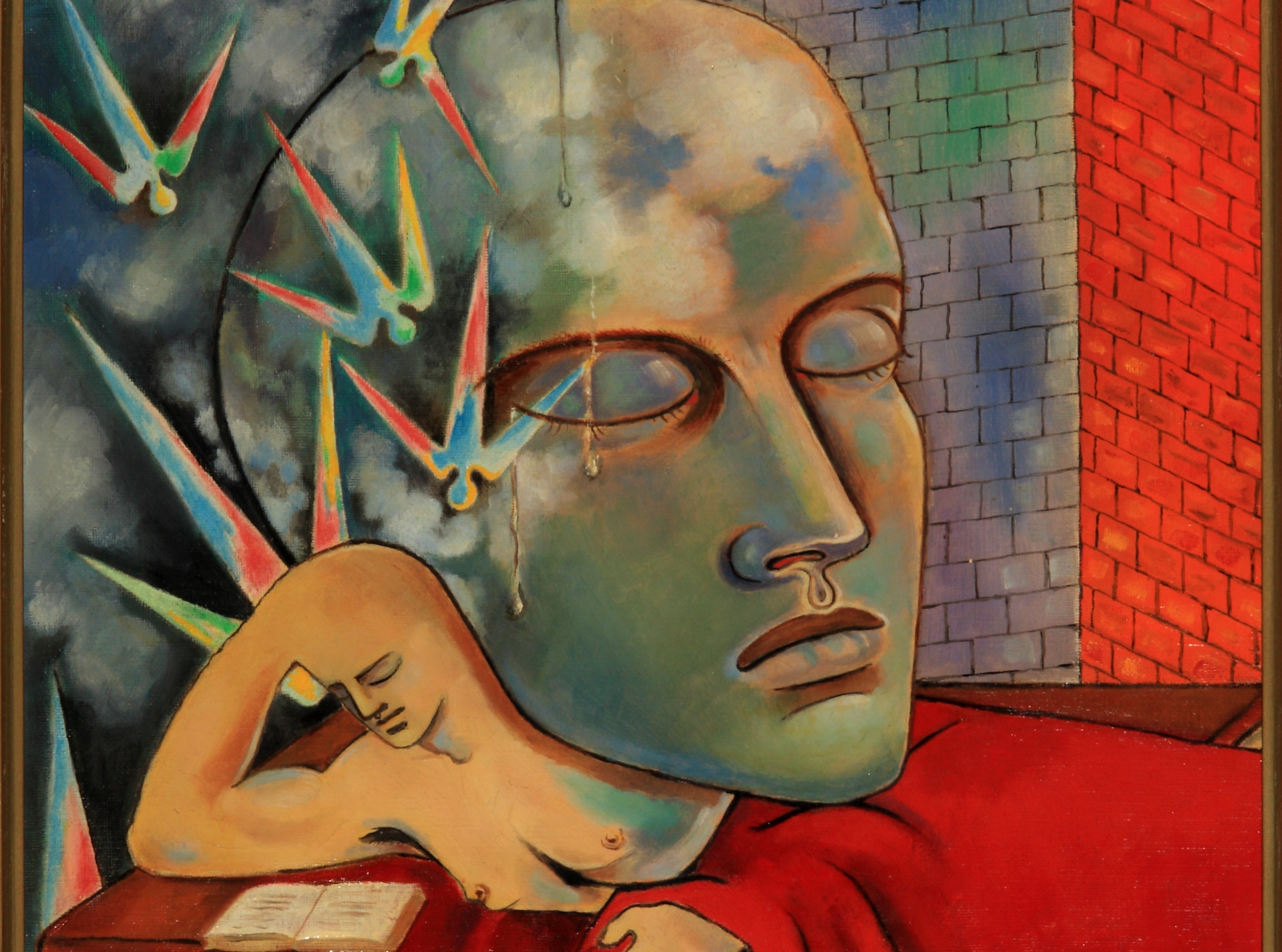 la chute des angles cocteau peinture