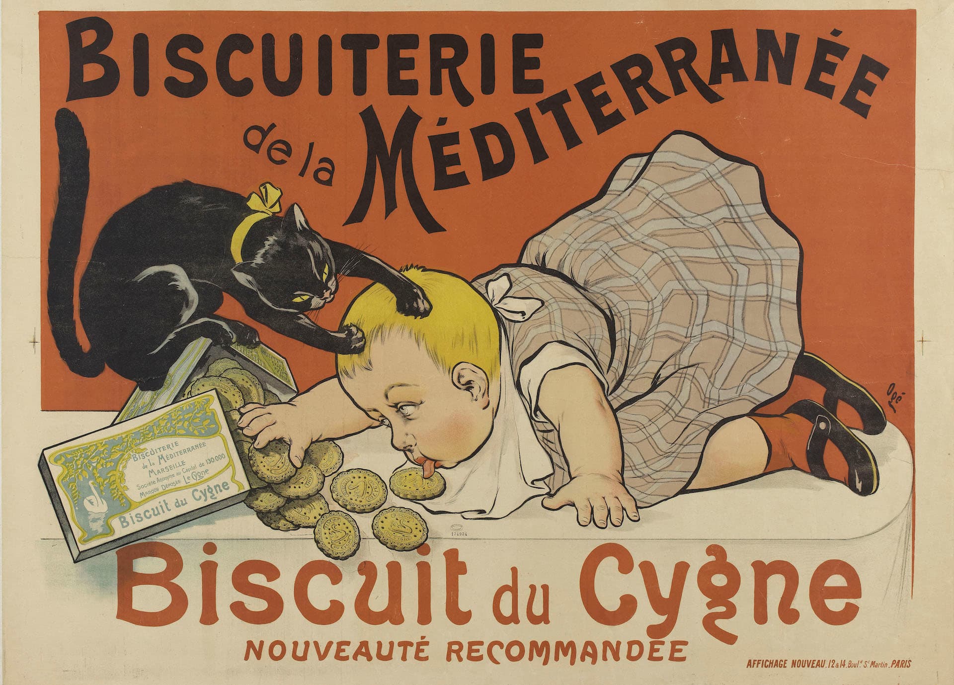 biscuit du cygne exposition enfants de la réclame musée de l'imprimerie et du cartonnage valréas