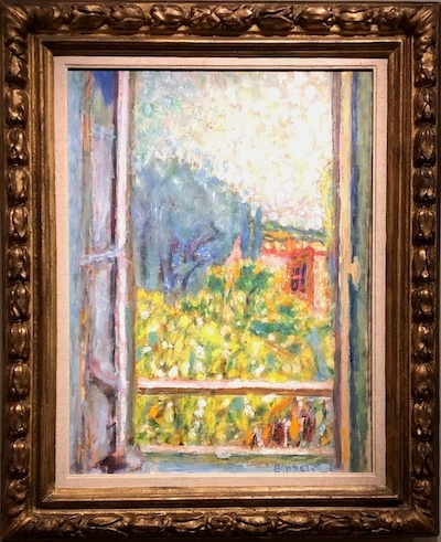 La petite fenetre - tableau estampes japonaises Pierre bonnard