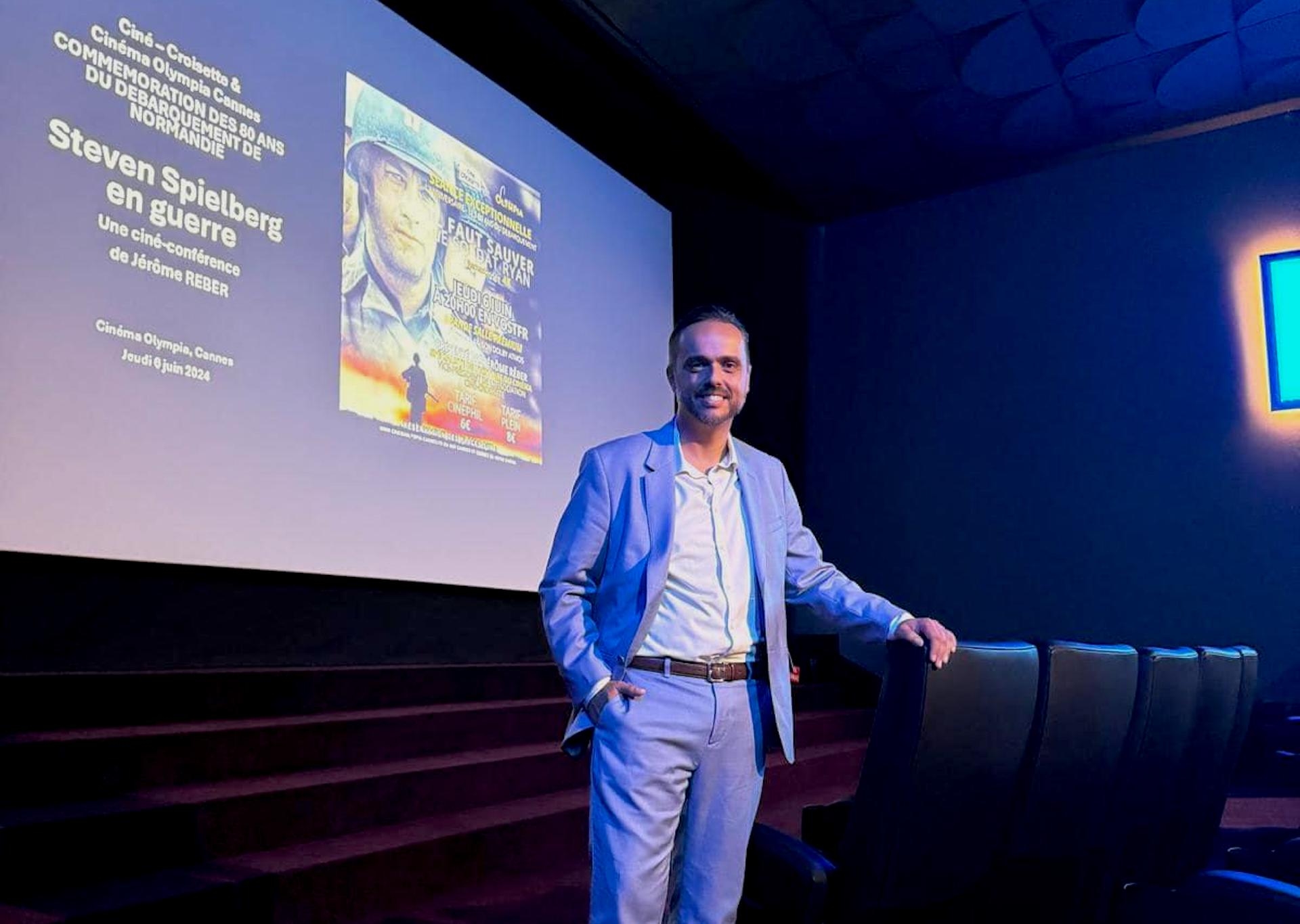 Jerome reber - historien cinema cannes et menton