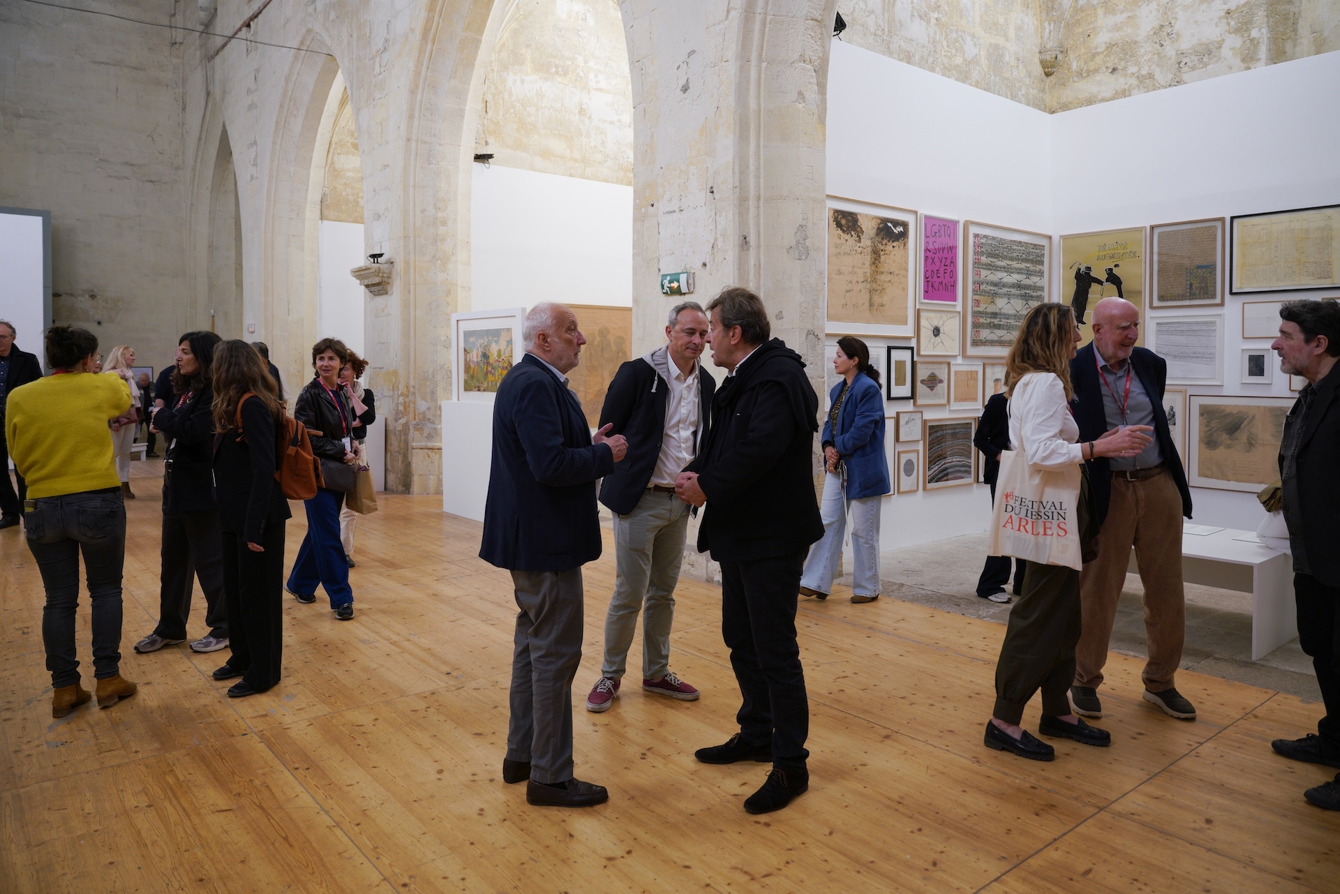 ouverture festival de dessin arles Frederic pajak - François Berleand