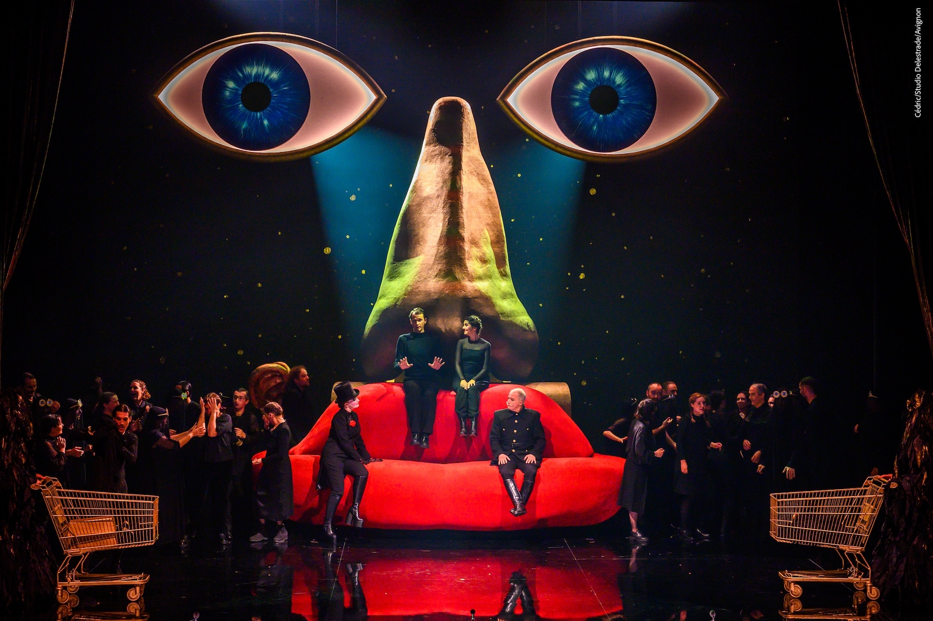 les mamelles de thiresias choeur opera avignon