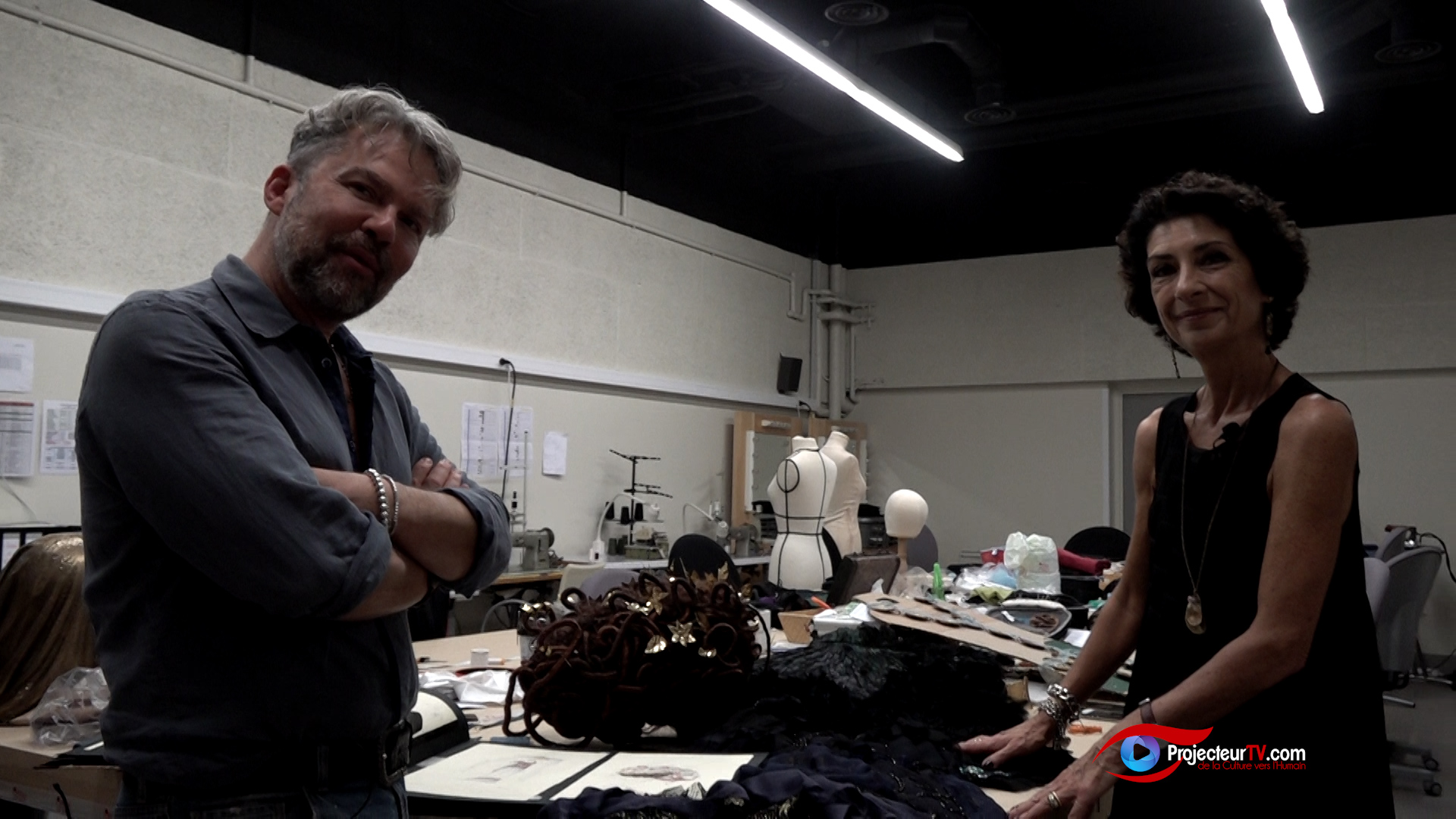 atelier costumes - Samson et Dalila - Costumes Samson et Dalila - opéra monte carlo -Agostino Arrivabene - Françoise Raybaud -