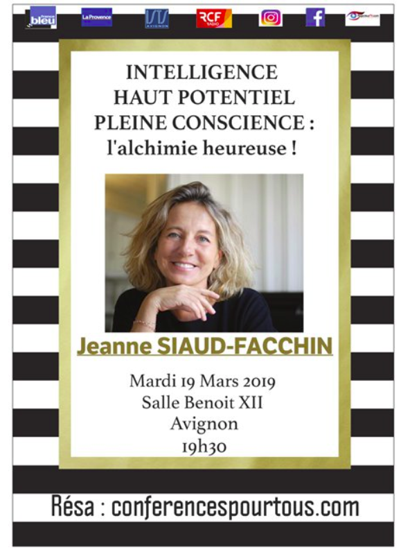 Conférence Jeanne Siaud Facchin