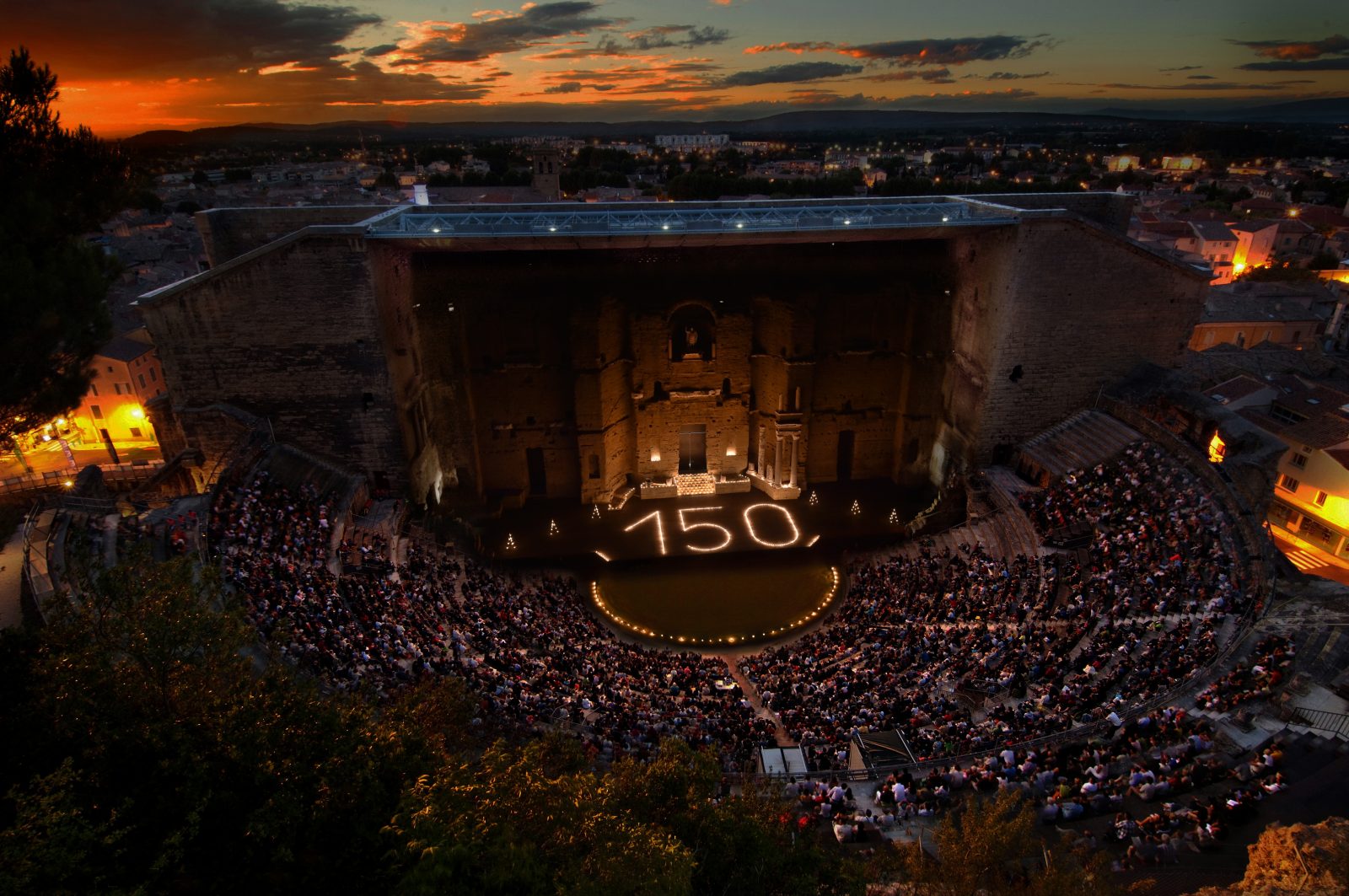 Chorégies Orange histoire festival art lyrique provence