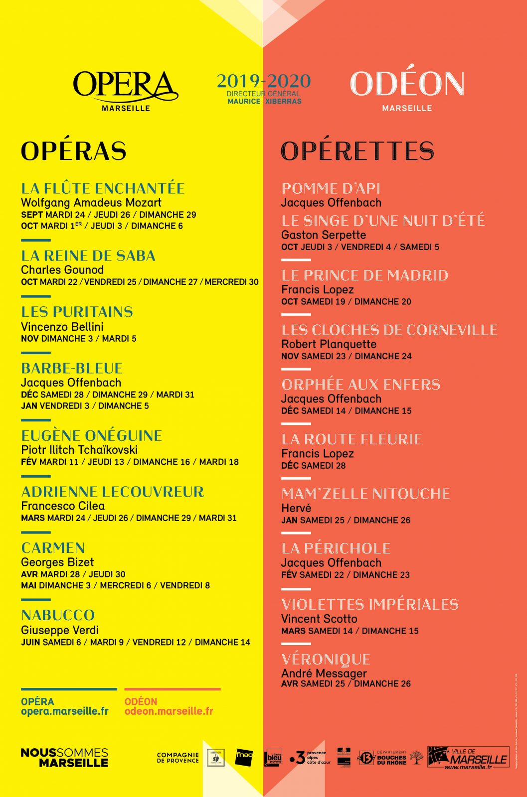 Opéra de Marseille La Flûte Enchantée
