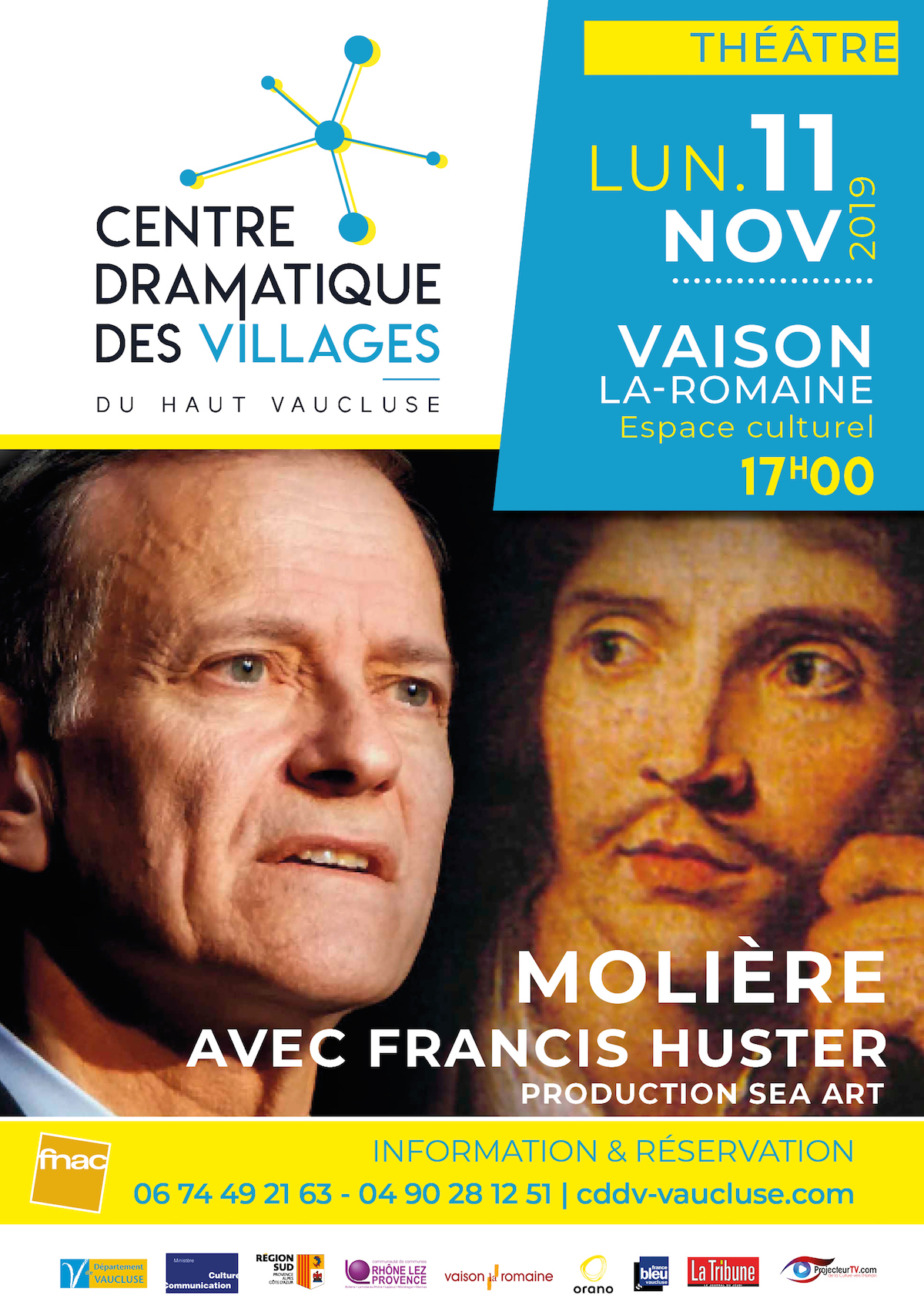 Molière avec Francis Huster- Vaison la Romaine