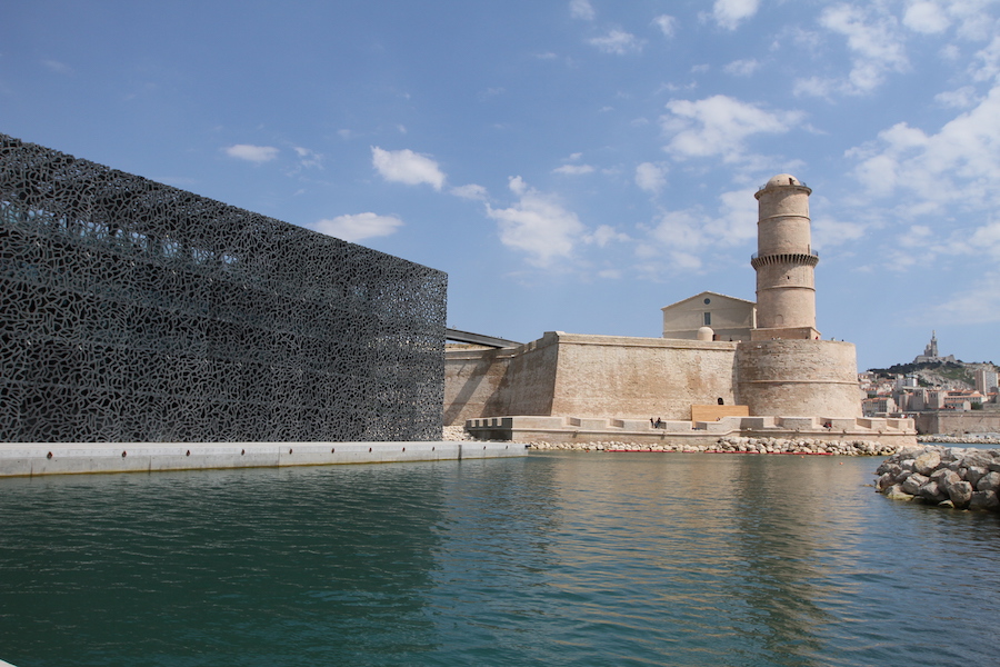 Ensemble fort Saint-Jean et J4 (c) Mucem_Agnes Mellon_Architectes Rudy Ricciotti et Roland Carta