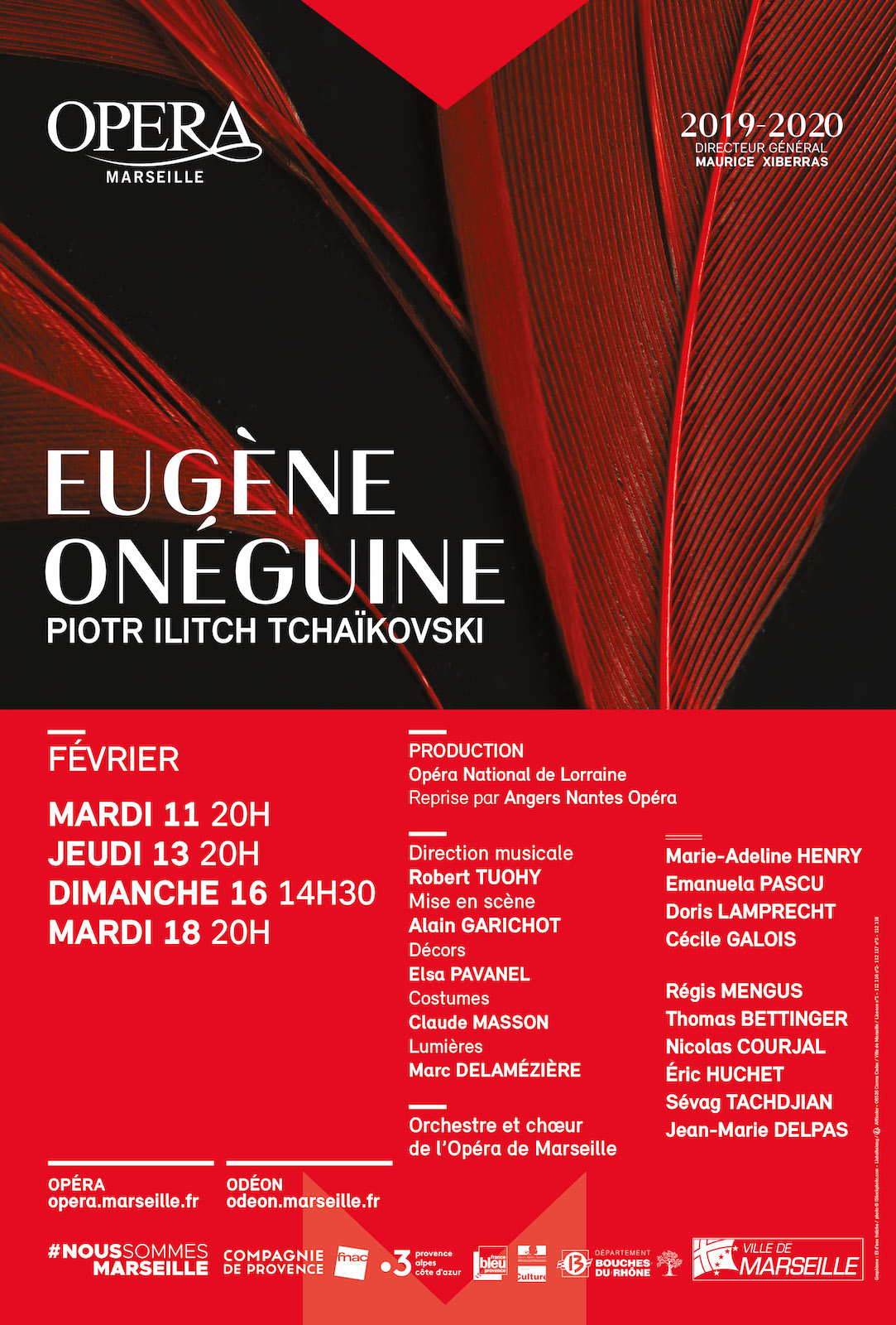 Eugene Oneguine Opéra de Marseille