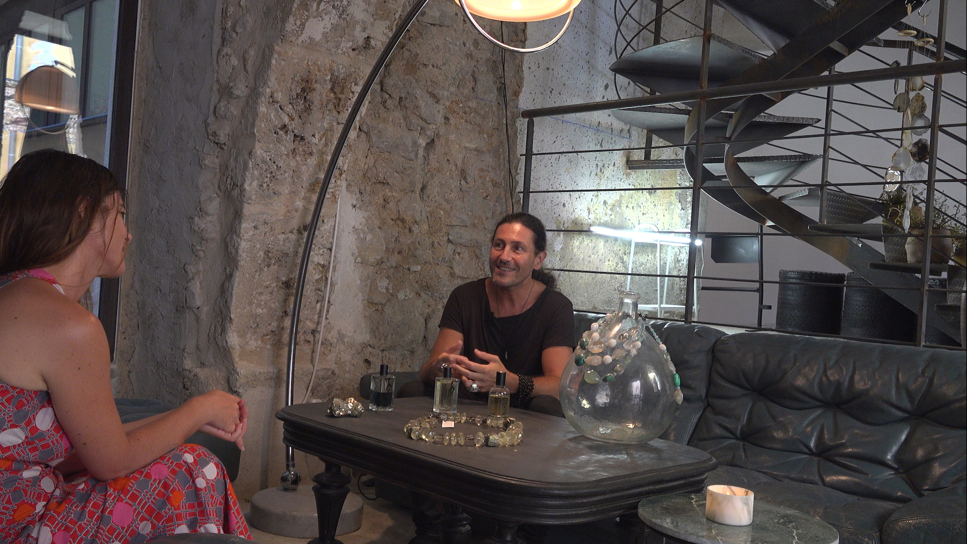 Olivier Dubarno, créateur de bijoux et parfums à Grasse