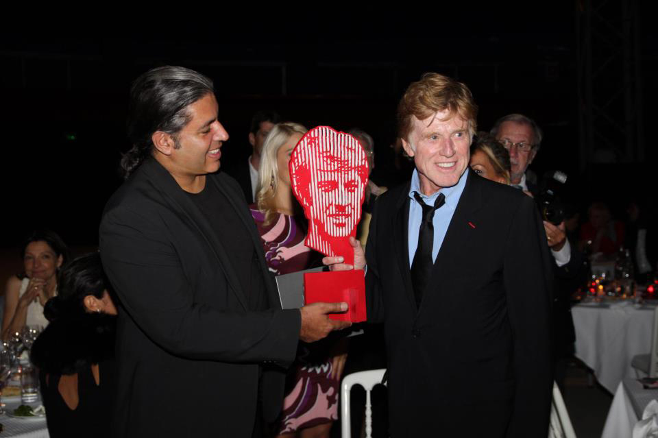 Marcos Marin et Robert Redford
