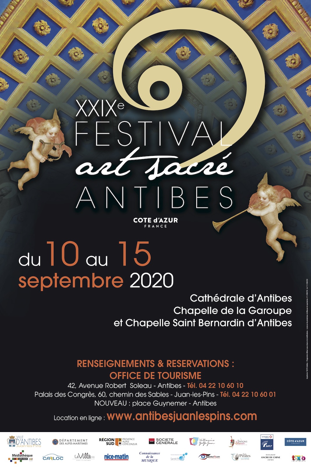 Festival d art sacre 2020 Antibes