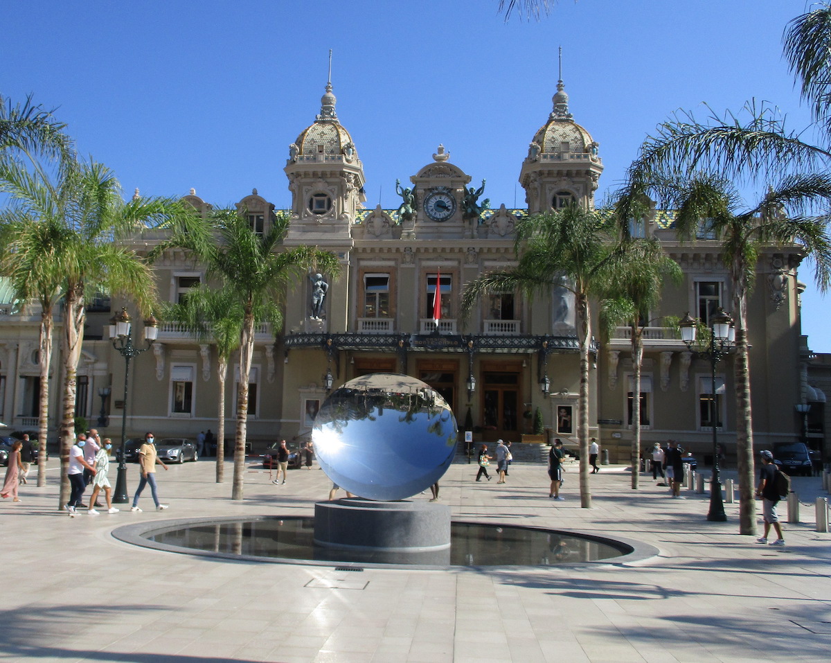 Concert Cecilia Bartoli et les Musiciens du Prince Monaco.La place du Casino revisitee.... Opera de Monte Carlo
