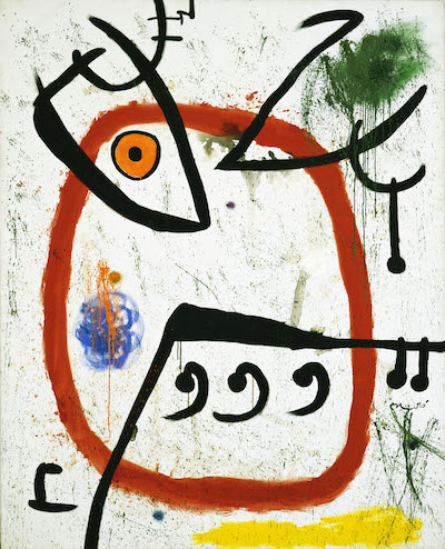 Exposition Joan Miro Villa Paloma - femme espagnole - ADAGP