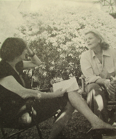 rencontre avec lauren bacall interview