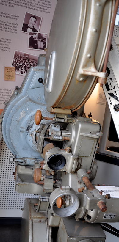 Projecteur 35 mm de l'eden cinema