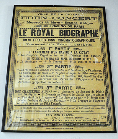 affiche premiere seance payante 1899 eden cinema