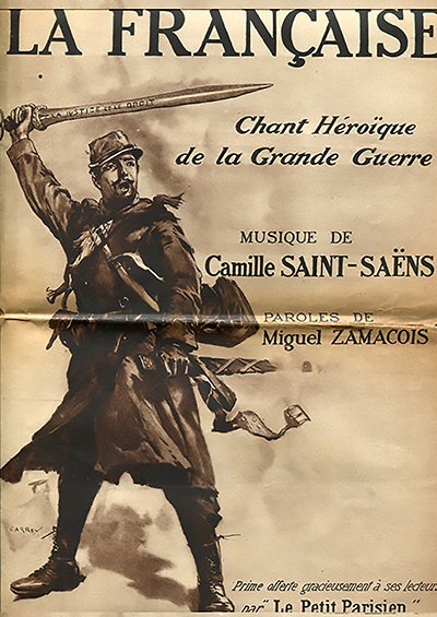camille saint saens 1871 la francaise chant de guerre