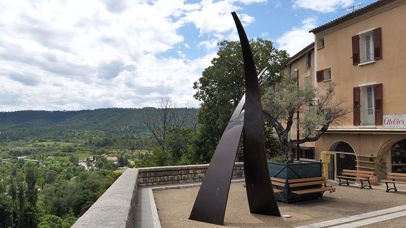 rencontres de sculptures monumentales moustiers coulee 5840 eric di fruscia