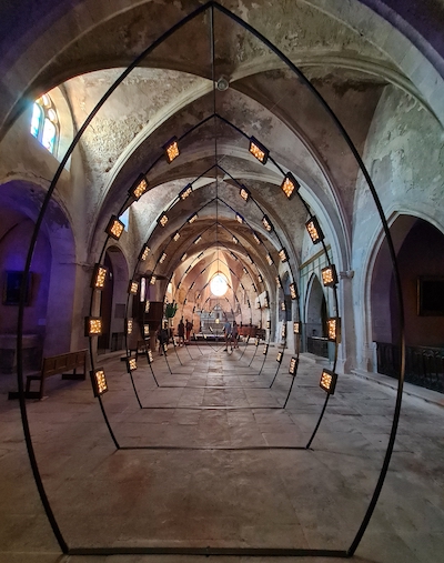 Exposition Francis Guerrier église Vaison la Romaine