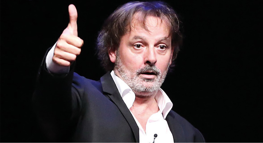 Christophe aleveque interview humoriste