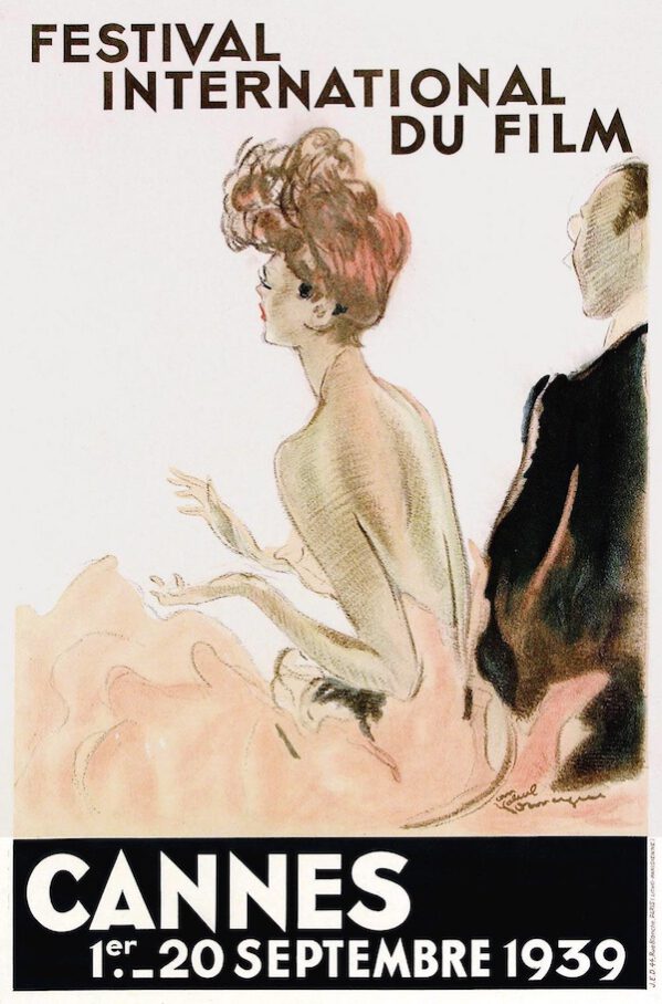 affiche festival de Cannes 1939
