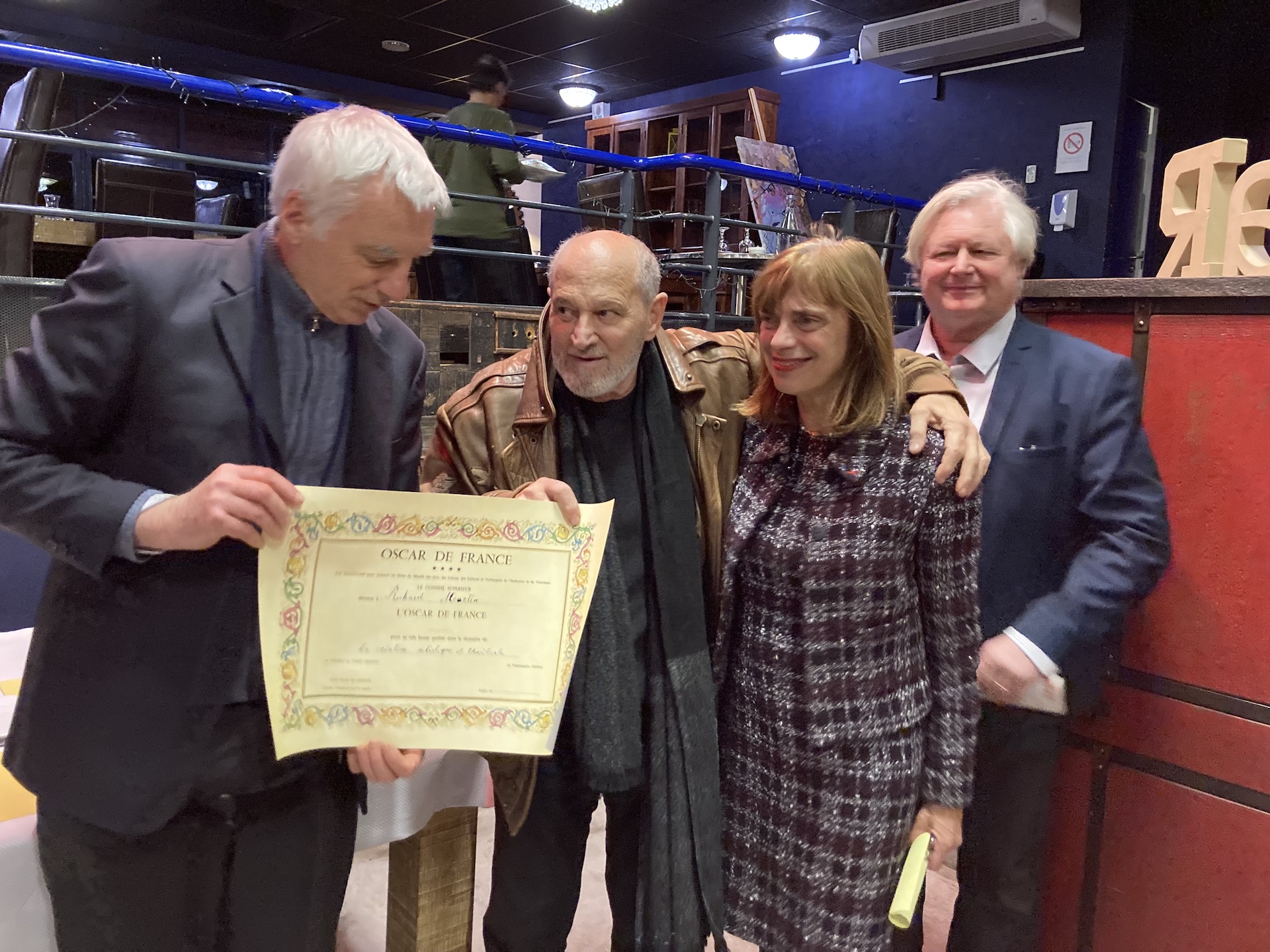 Richard martin Oscar de France creation théâtre