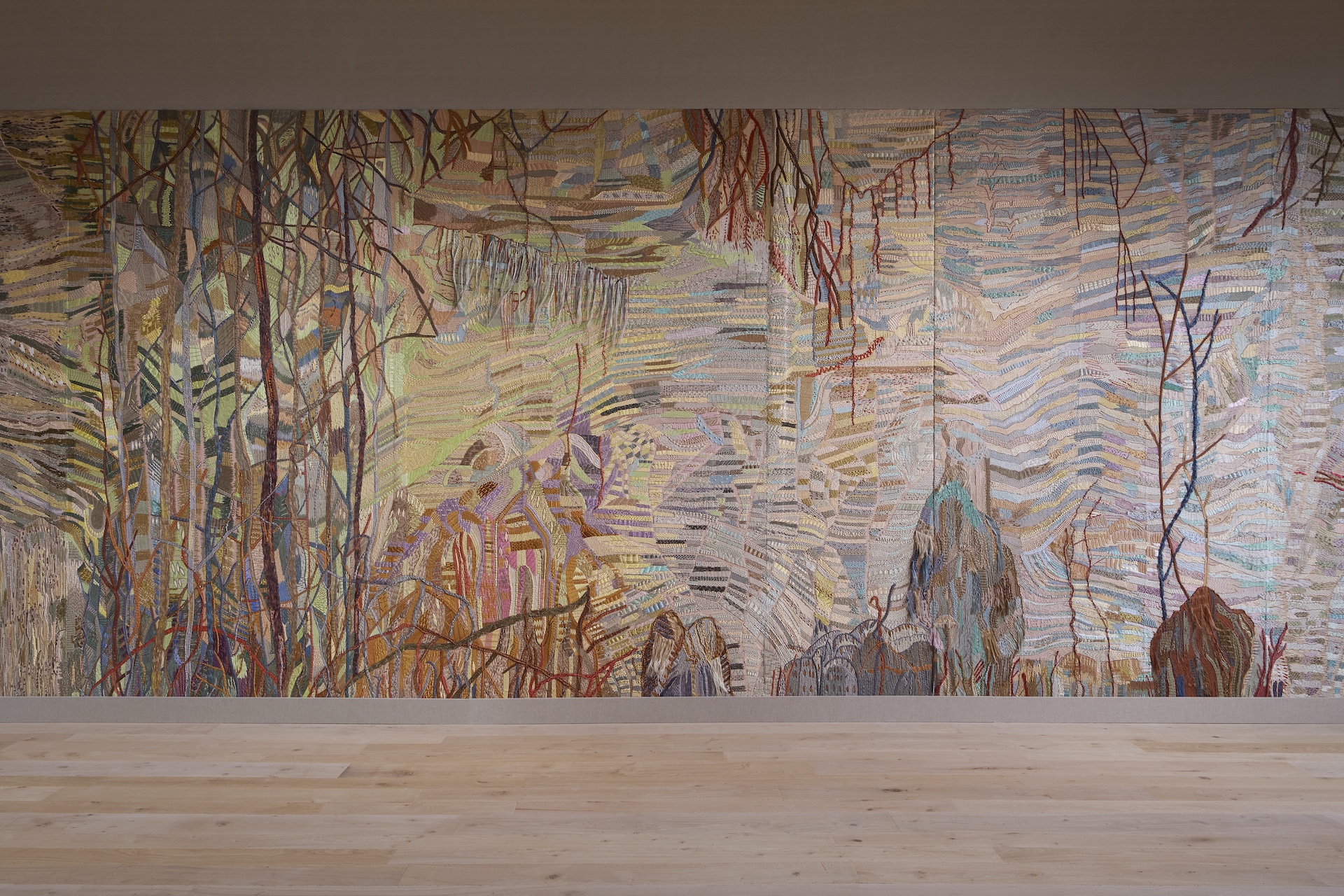 Chambre de Soie exposition Palais des papes 2023 Avignon Palazzo