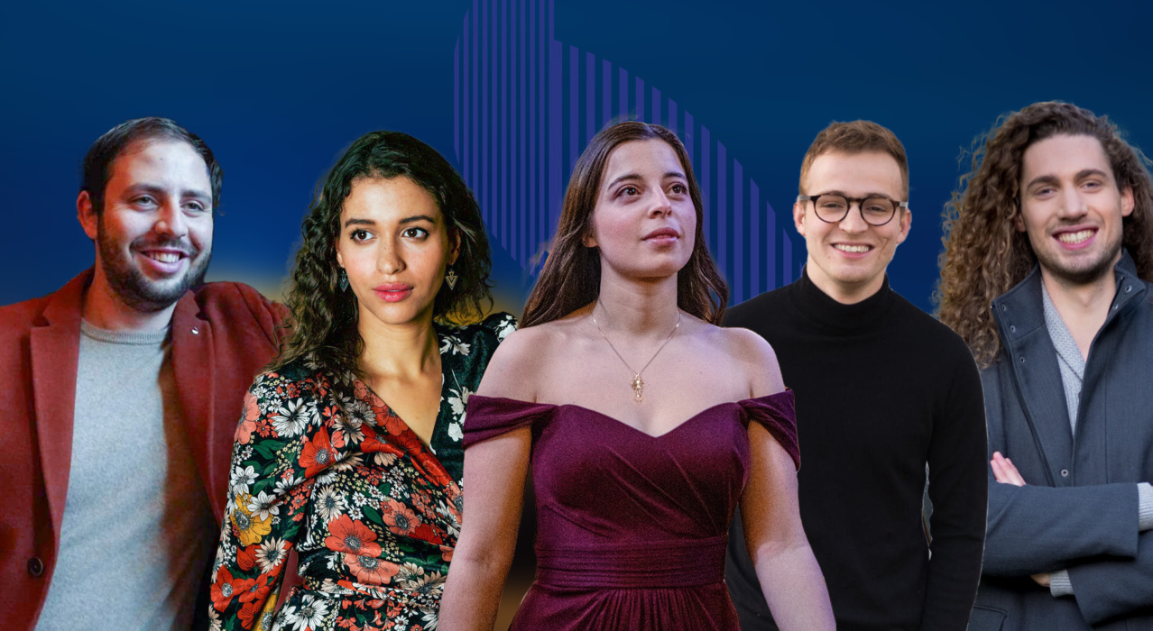 Concert mai saison de la voix de gordes 2023 Rachel Duckett Soprano - Leontine Zimmerlin Mezzo-soprano - Antonin Rondepierre Tenor, Aymeric Biesemans Baryton- Mathieu Gourlet Basse