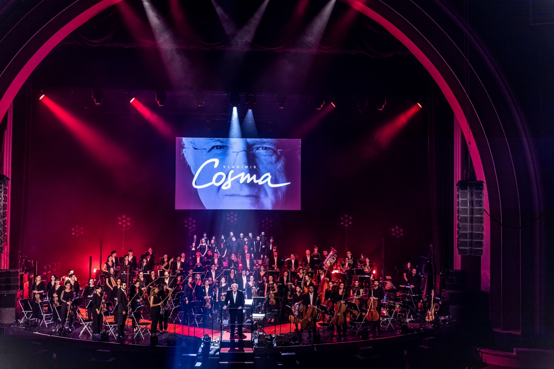 Vladimir Cosma chef orchestre - compositeur musique de films