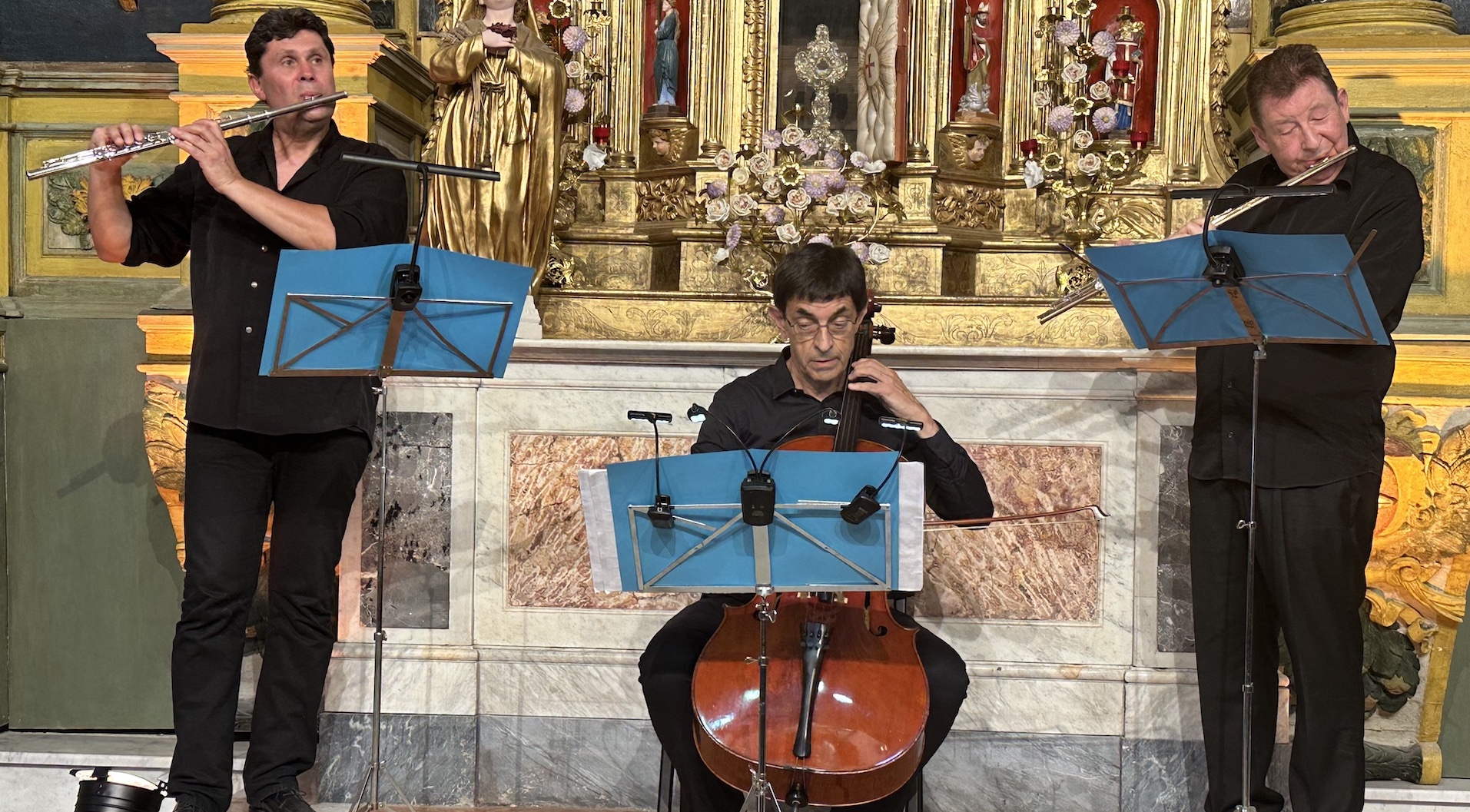 Festival Art sacre antibes 2023 - Philippe Depetris Flute - Vincent LUCAS - Philippe CAUCHEFER