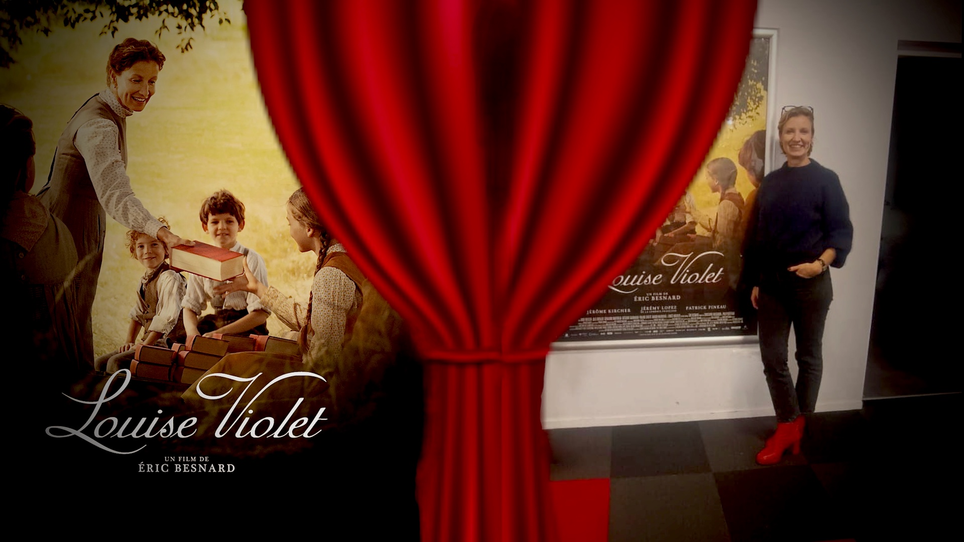 Alexandra Lamy est Louise Violet dans le dernier film d'Eric Besnard