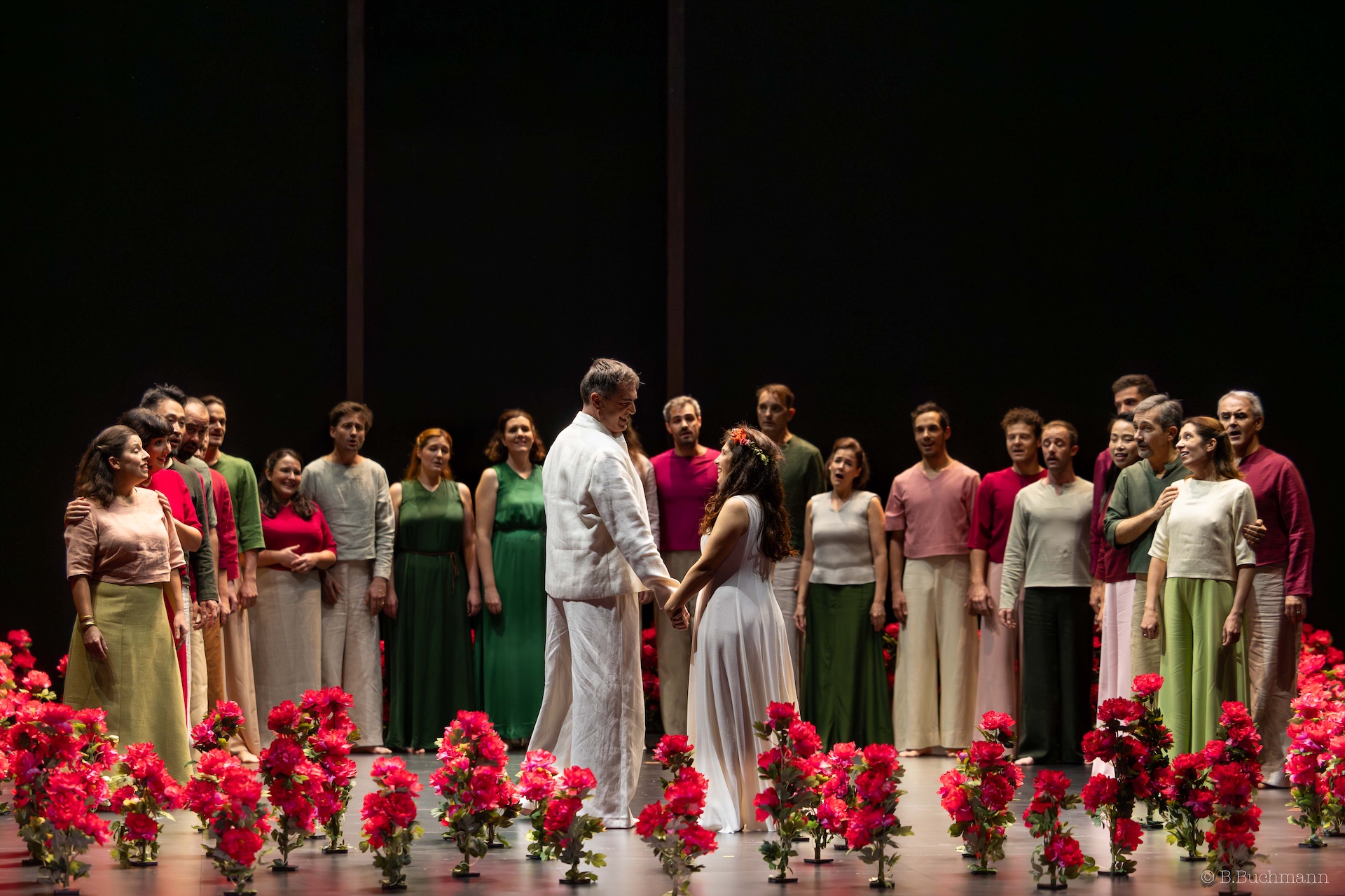 Orfeo monteverdi Mauro Borgiono - Marie Theoleyre - choeur opera Avignon