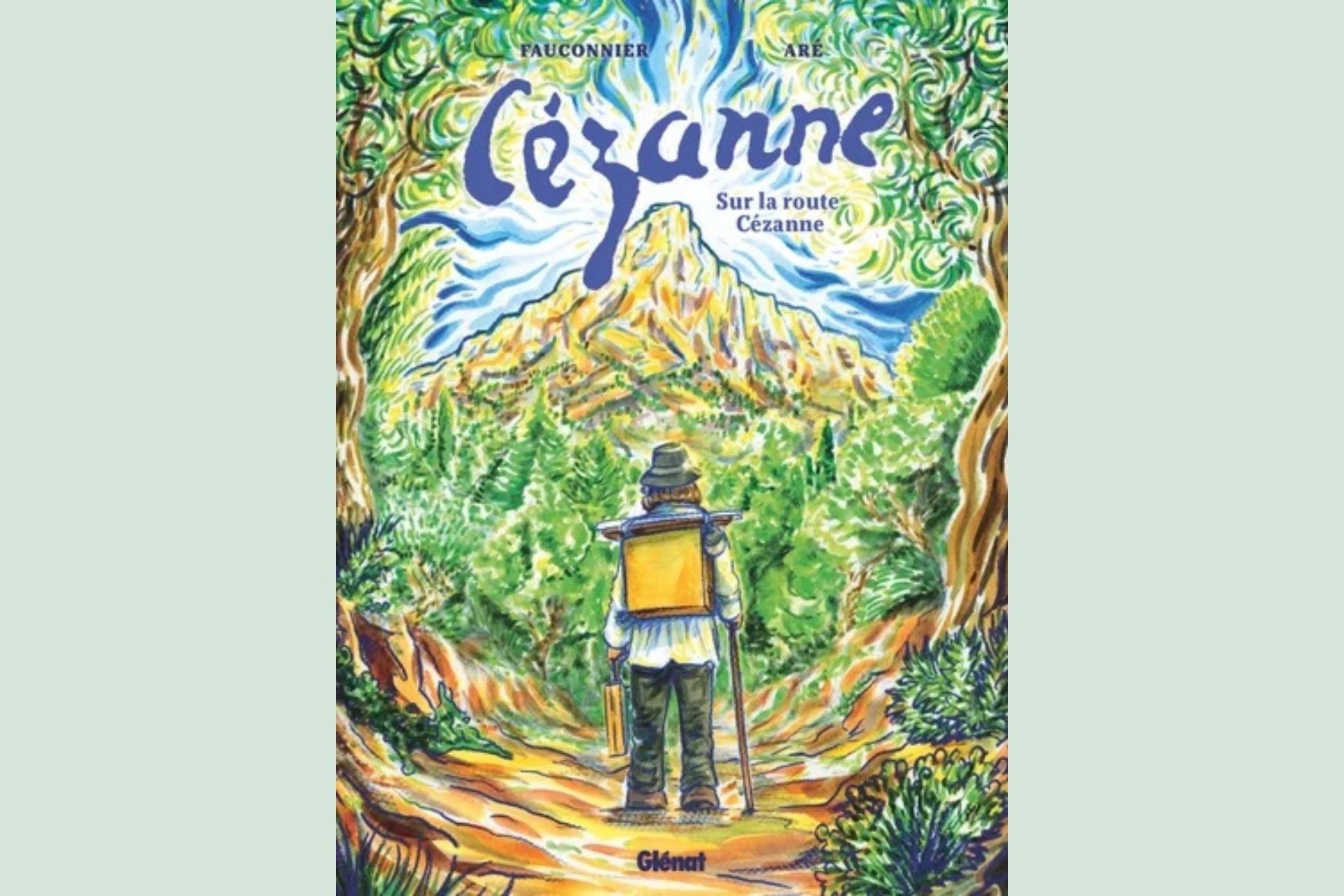 Cezanne - sur la route cezanne - bande dessinee