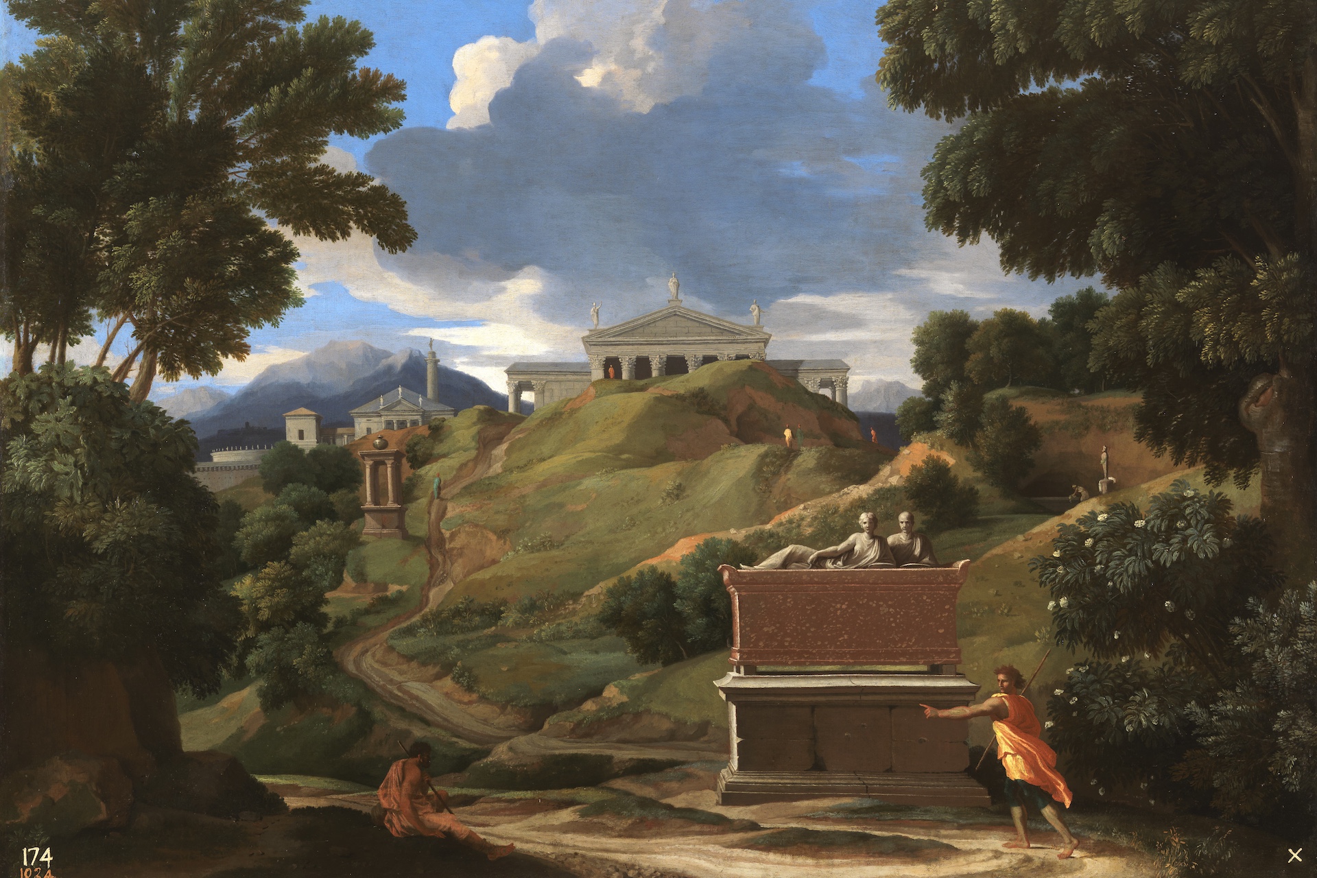 Nicolas Poussin - exposition monaco peinture classique