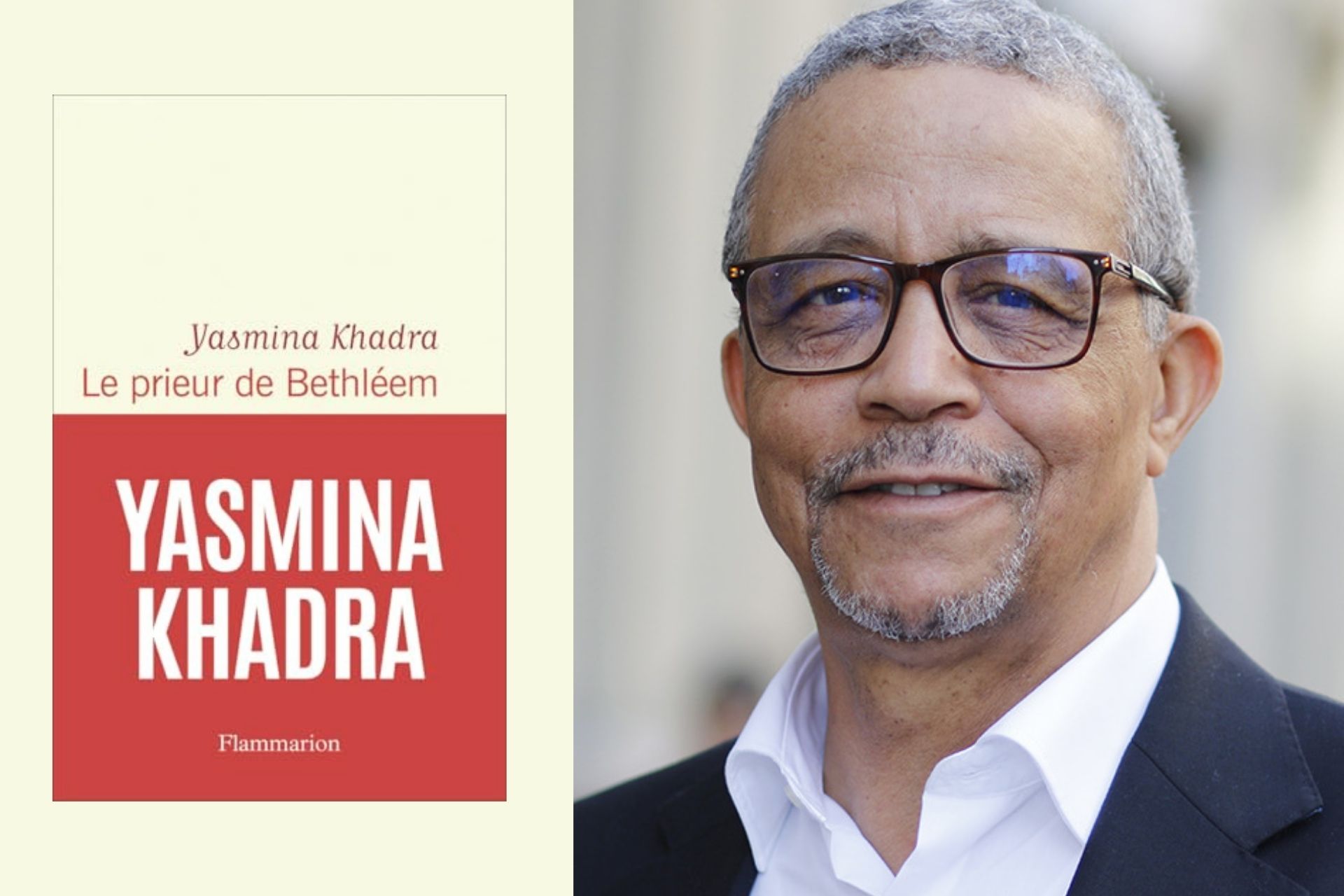 Yasmina Khadra, auteur de Le prieur de Bethléem est attendu à Lire à Gordes, avril 2026.