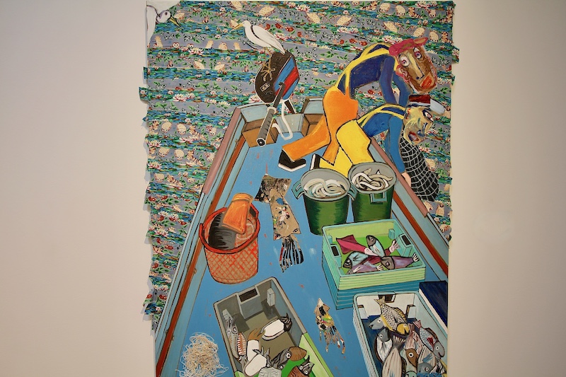 Ceux qui parlent à l'oreille des poissons, André Cervera, expo musée Paul-Valéry, Sète, avril 2026.