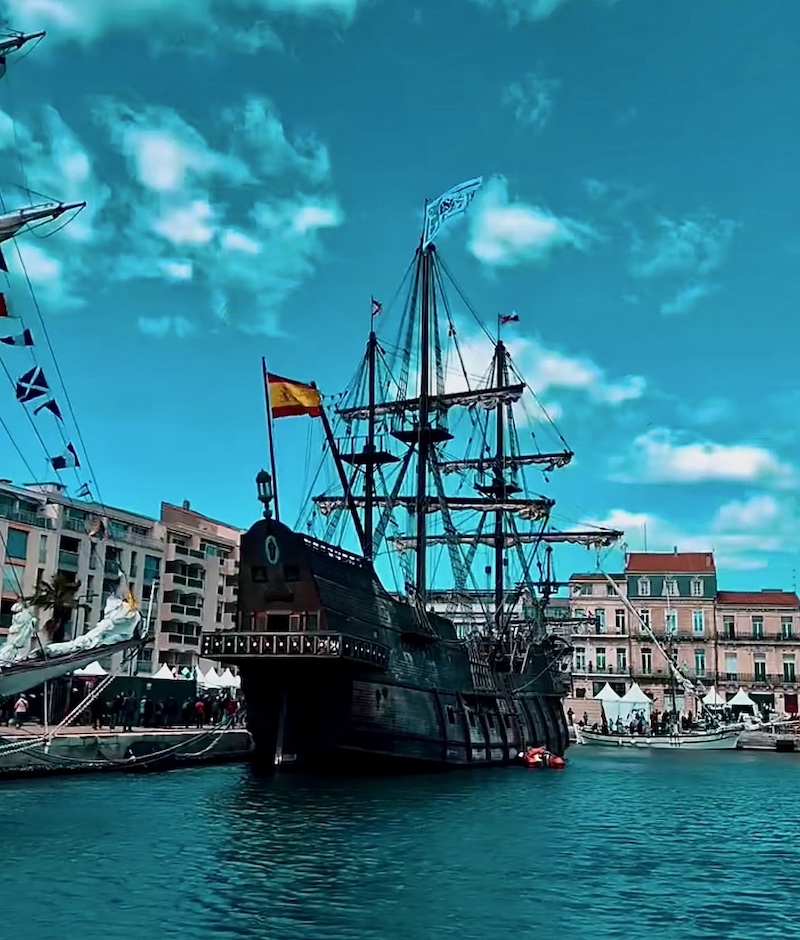 El Galeon, Escale à Sète 2026.