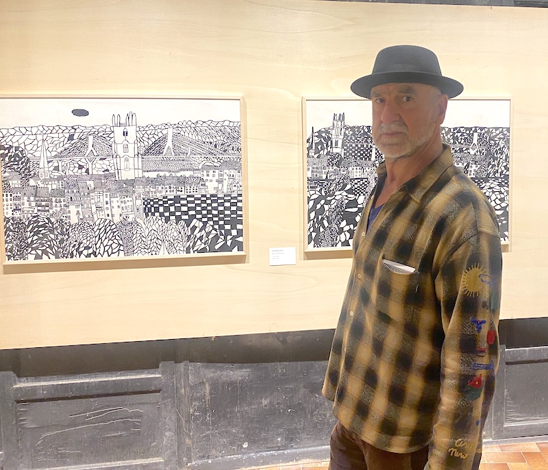 Interview Eric Cantona, président d'honneur du Festival du dessin d'Arles, avril 2026.