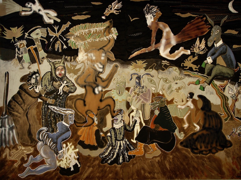 Le Sabbat, Cervera musée Paul-Valéry, Sète, avril 2026.