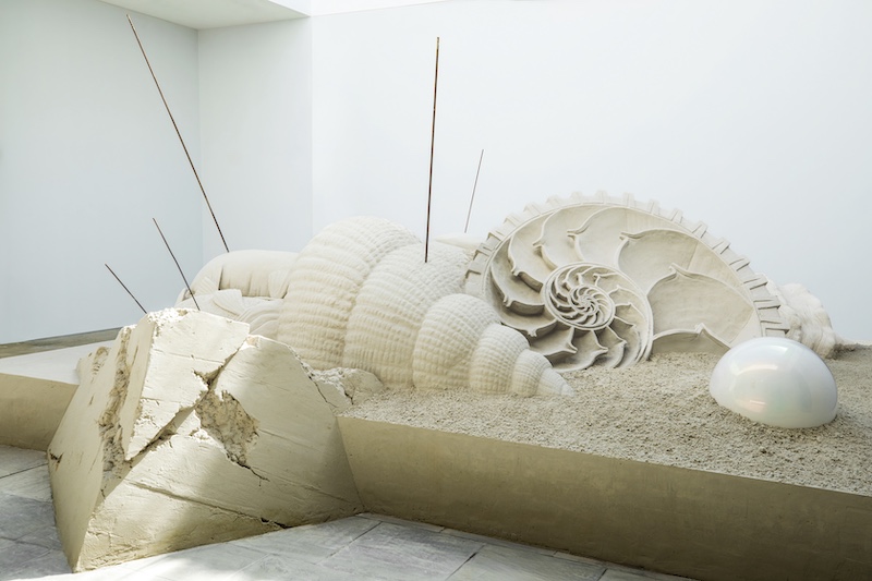 Sea clock, Theo Mercier, villa Carmignac, Porquerolles, mai 2026.