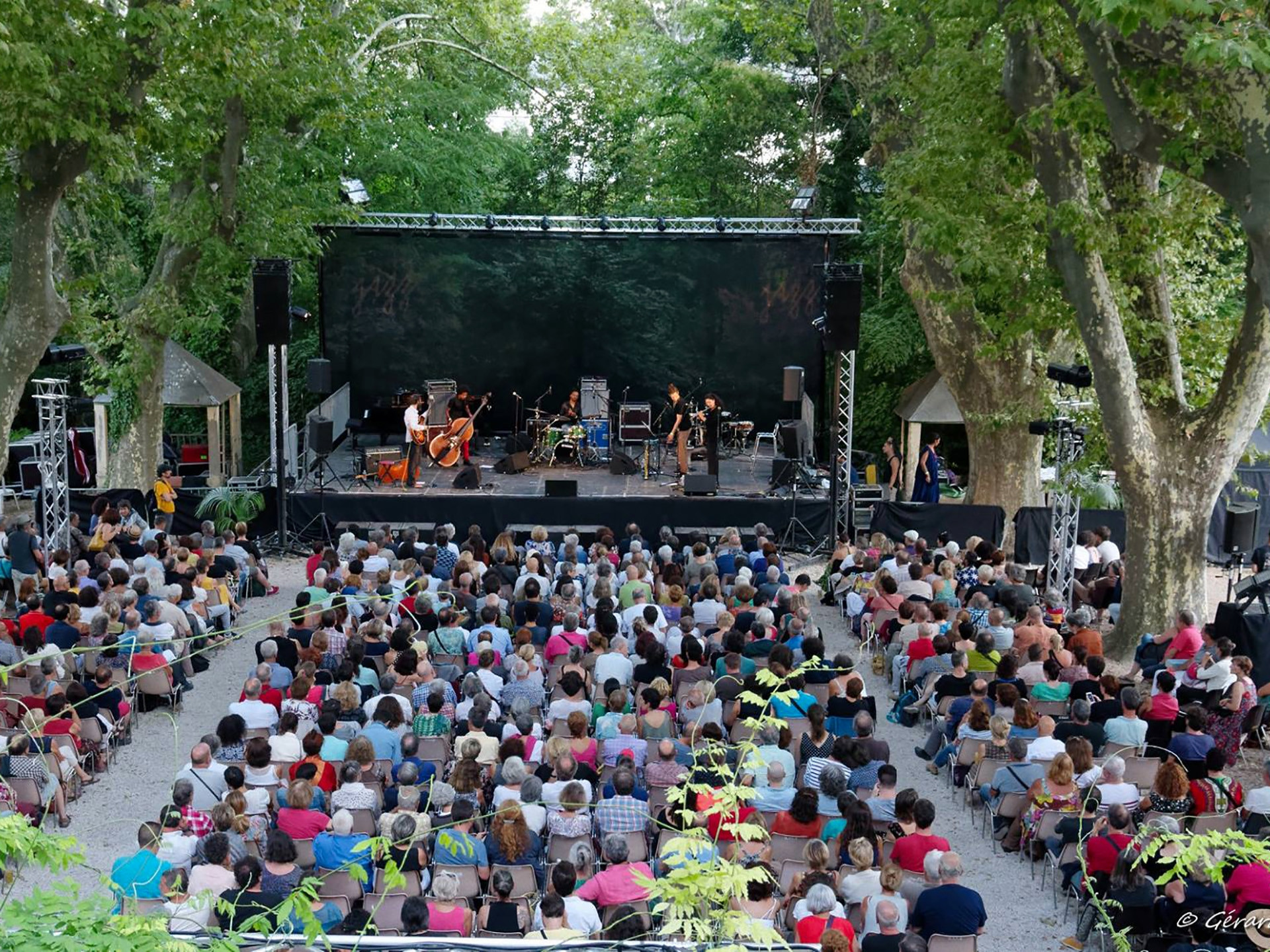 Domaine de Fontblanche Vitrolles charlie Jazz