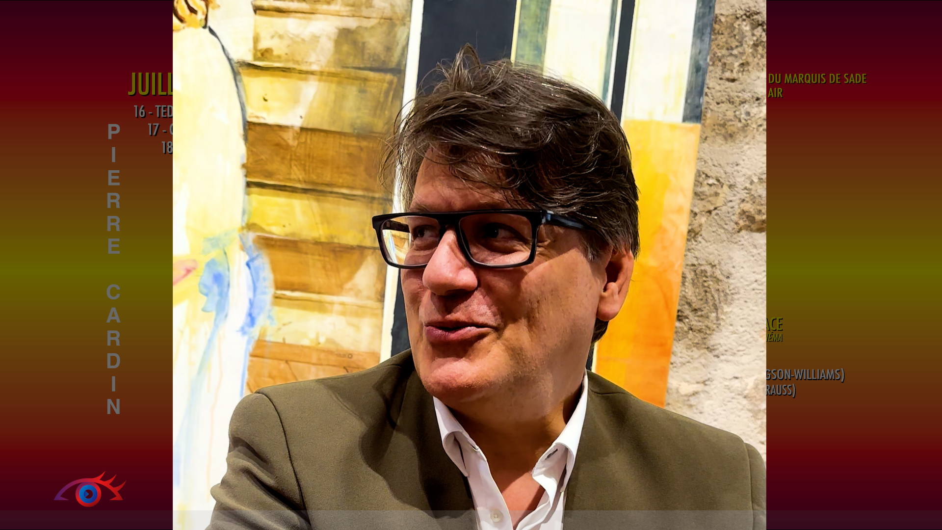 Rodrigo Cardin directeur du festival Pierre Cardin Lacoste Luberon